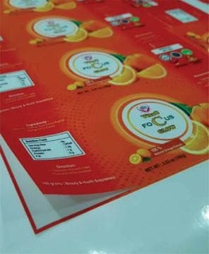 Foto Sticker Label