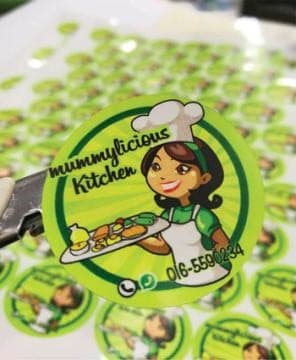 Photo of Sticker Label