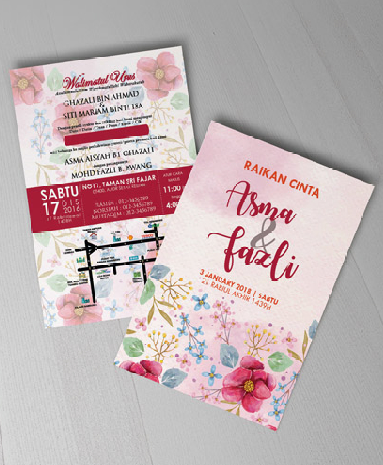 Wedding/Invitation Card