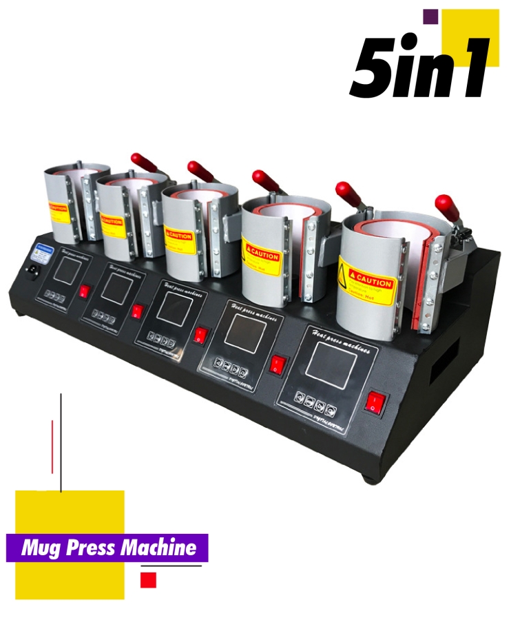 5in1 Mug Press Machine